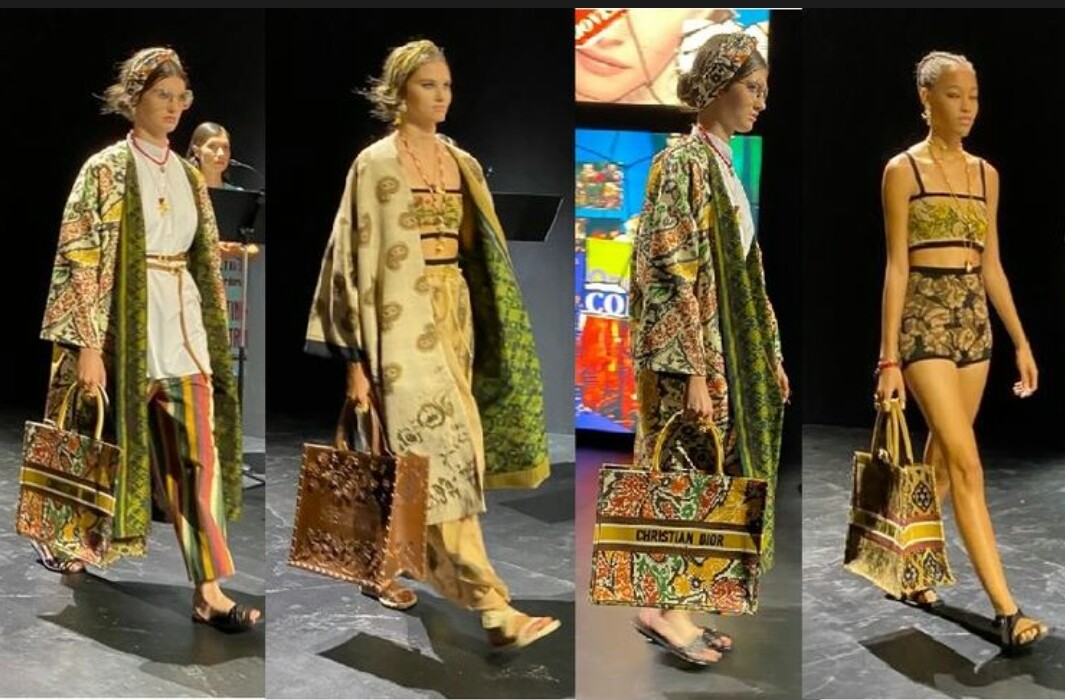 Kain endek Bali digunakan oleh Rumah mode Christin Dior Paris untuk salah satu koleksi busana musim semi dan musim panas tahun 2021. 