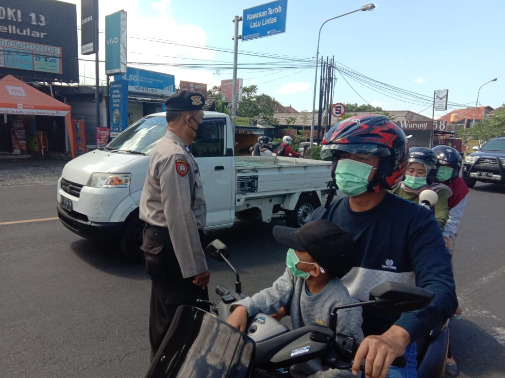 Tim Yustisi Kota Denpasar gencar lakukan patroli mencegah klaster baru covid-19