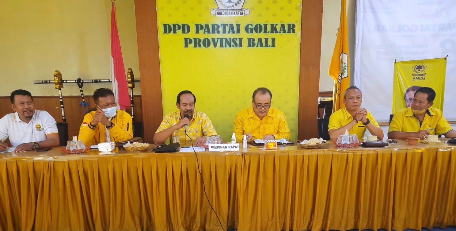 Rapat konsolidasi Partai Golkar Bali, Sabtu 5 Februari 2022
