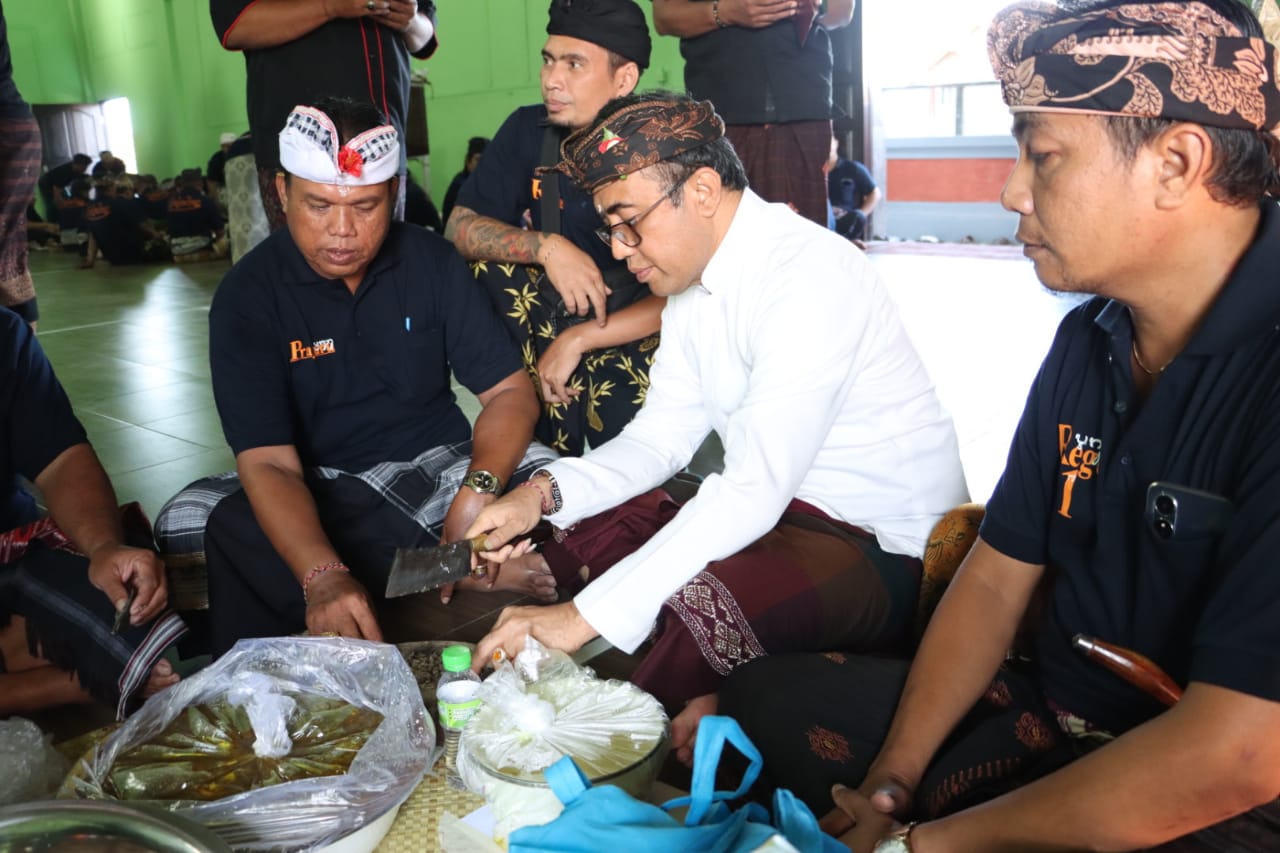 Walikota Denpasar, Jaya Negara membuka Festival budaya Geladag.