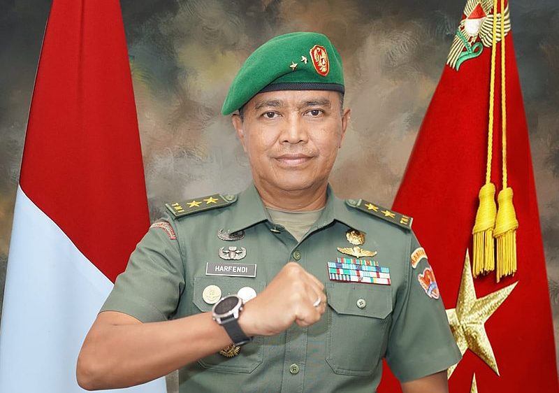 Pangdam IX/Udayana diganti oleh Mayjen TNI Harfendi. 
